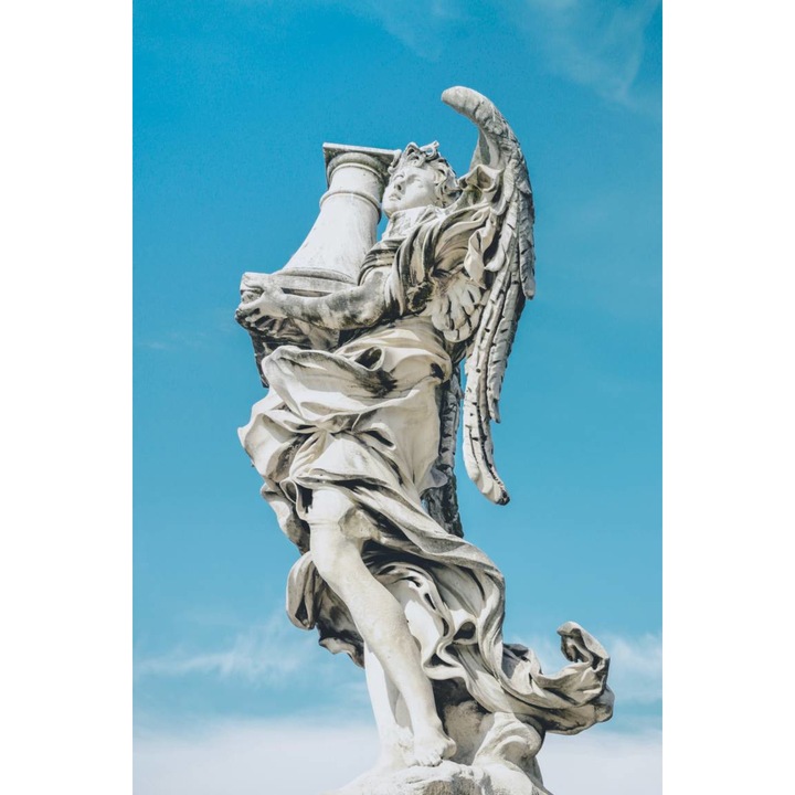 Öntapadó PVC tapéta - Angyalszobor, 100 x 150 cm