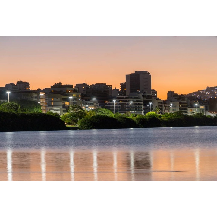 PVC öntapadó tapéta - Rio De Janeiro At Sunset, 100 x 150 cm