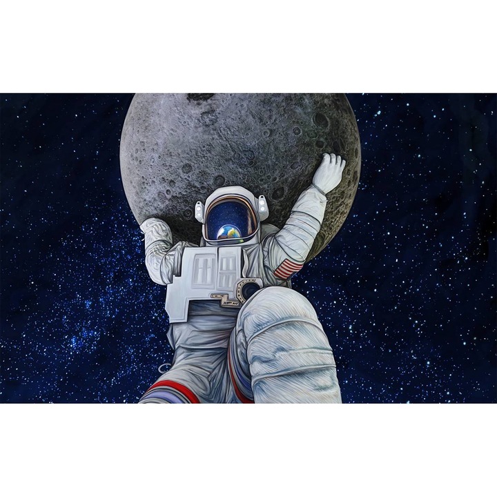 PVC öntapadó tapéta - The Astronaut Rules the Universe, 100 x 150 cm