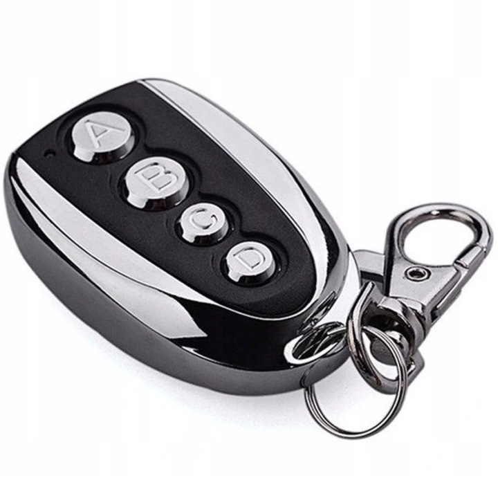 Telecomanda universala pentru poarta, DBG, Metal/Plastic, Negru/Argintiu