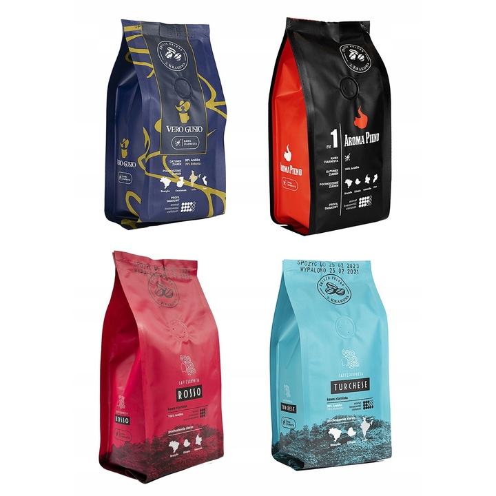 Kávéskészlet, Caveres, 1000 g