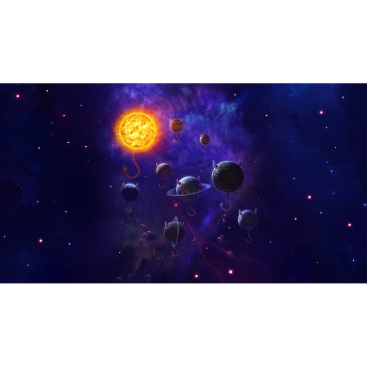 PVC öntapadó tapéta - Solar System 3, 100 x 150 cm