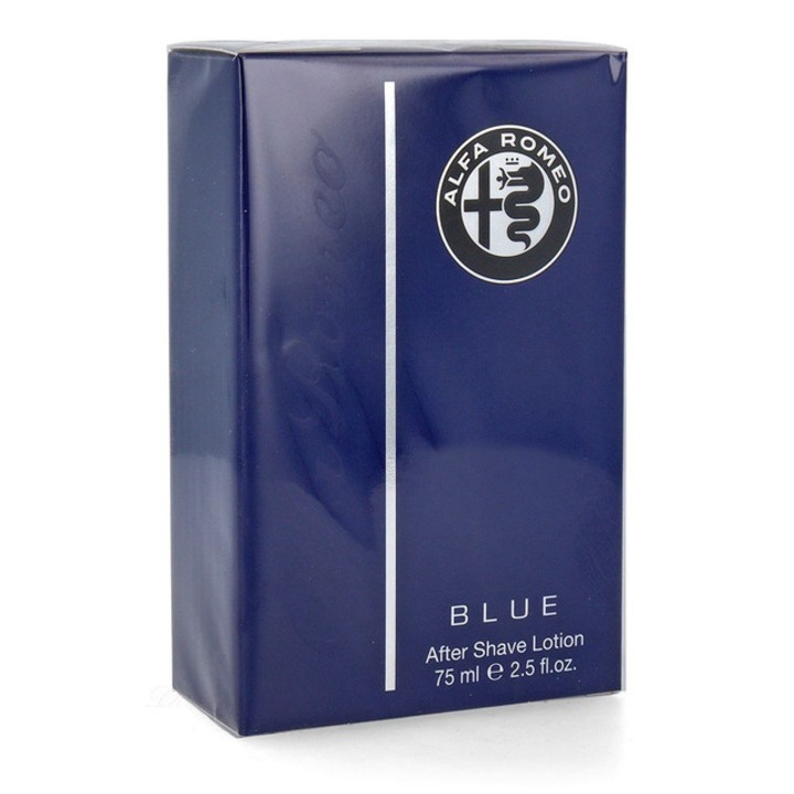 Alfa Romeo Blue borotválkozás utáni arcszesz 75ml, Olaszországban készült
