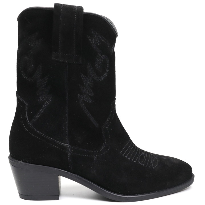 Ghete dama ciocate 6088 negru velur