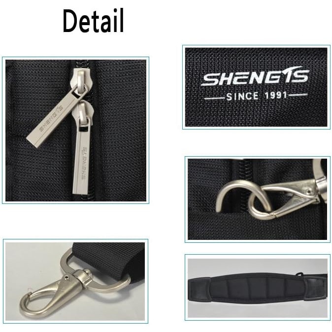 Geanta laptop ShengTS 18.4", Negru