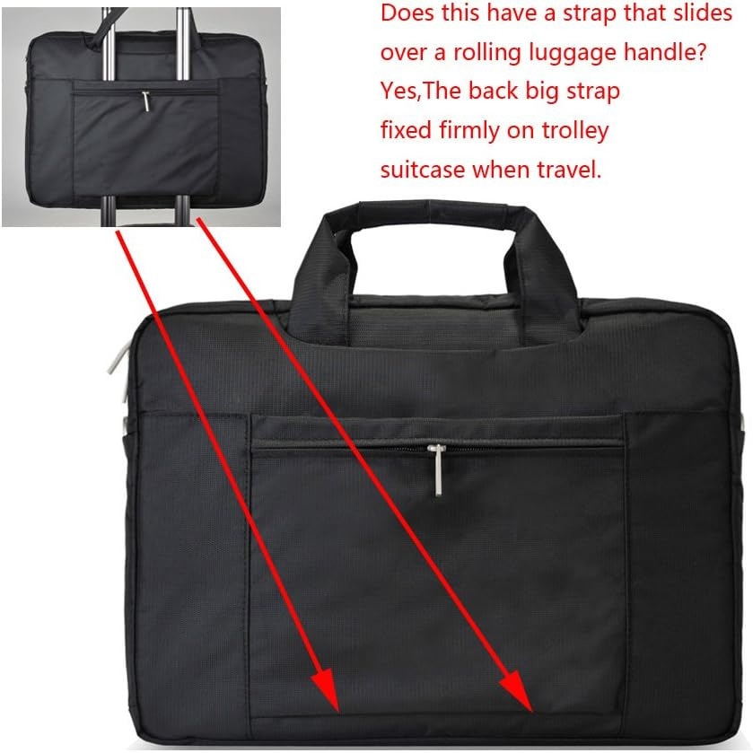 Geanta laptop ShengTS 18.4", Negru
