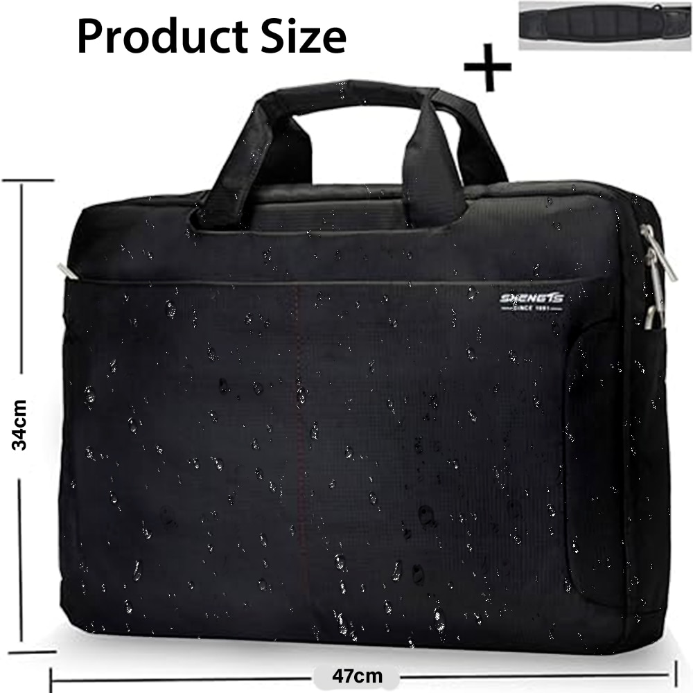 Geanta laptop ShengTS 18.4", Negru