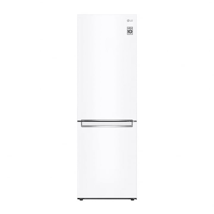 LG GBB61SWGGN Kombinált hűtőszekrény, 341l, M: 186, DoorCooling, FRESHConverter, NoFrost, D energiaosztály, Fehér