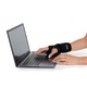 Orteza de stabilizare pentru incheietura mainii, 4FIZJO, confortabila si rezistenta, marime universala, pentru mana dreapta, 3 atele, material spuma, nailon si poliester, ideala pentru recuperare, sport si preventie, stabilizare eficienta, negru