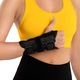Orteza de stabilizare pentru incheietura mainii, 4FIZJO, confortabila si rezistenta, marime universala, pentru mana dreapta, 3 atele, material spuma, nailon si poliester, ideala pentru recuperare, sport si preventie, stabilizare eficienta, negru