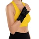 Orteza de stabilizare pentru incheietura mainii, 4FIZJO, confortabila si rezistenta, marime universala, pentru mana dreapta, 3 atele, material spuma, nailon si poliester, ideala pentru recuperare, sport si preventie, stabilizare eficienta, negru