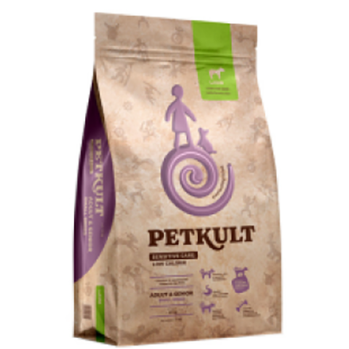 Суха храна за кучета Petkult Sensitive Low Calories, Adult&Senior, Small Size, Агнешко месо и ориз, 3 кг