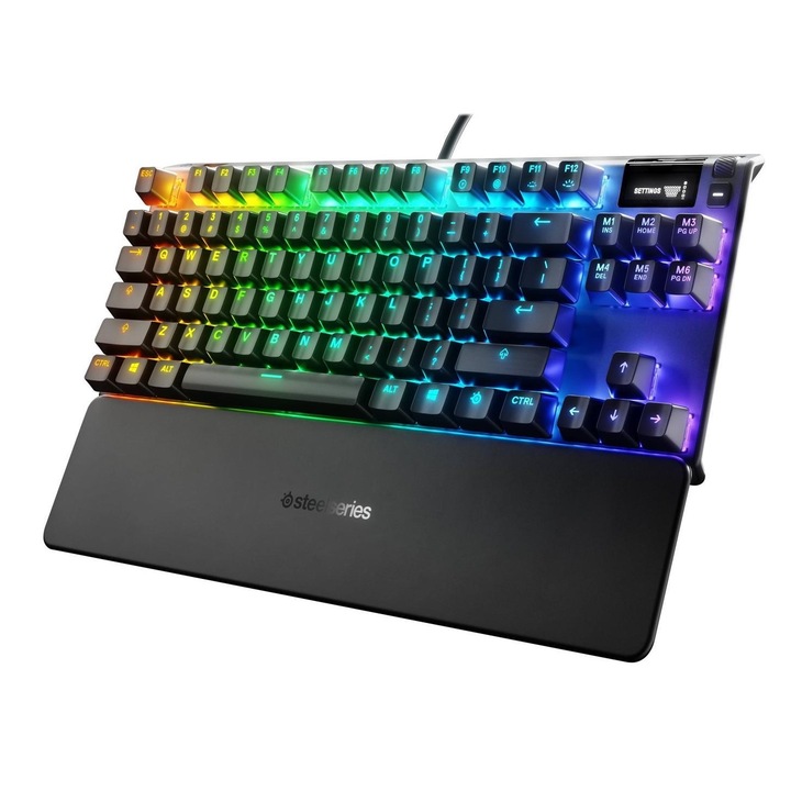 Геймърска клавиатура SteelSeries Apex Pro TKL, черен, USB