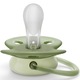 Set 2 suzete Philips-Avent SCF091/05, ultra soft 0-6 luni, Ortodontice, fara BPA, Verde/Bej