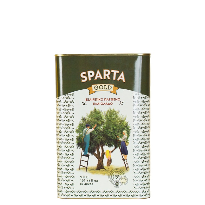 Ulei de masline extravirgin, Sparta Gold, 3Lt