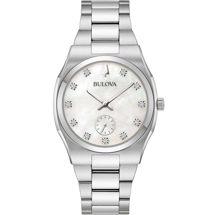 Дамски часовник Bulova 96P242, Кварцов, 34мм, 3ATM