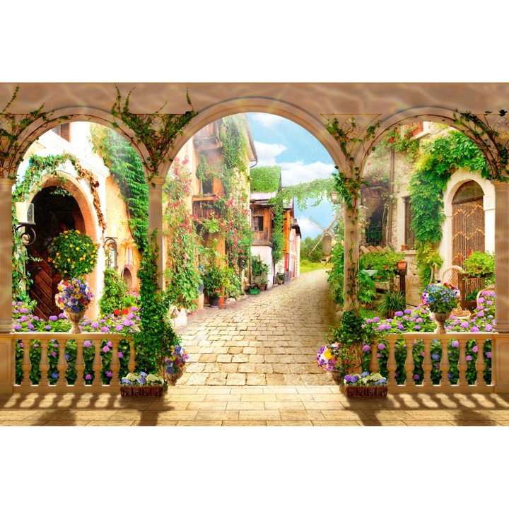 PVC öntapadó tapéta - Story Garden Interior, 100 x 150 cm