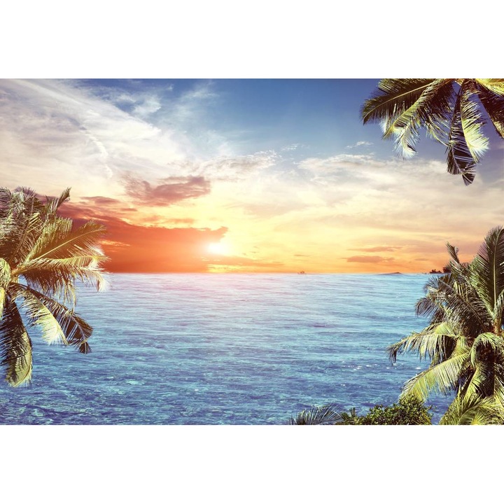 Öntapadó PVC tapéta - Sea and Sunrise, 100 x 150 cm