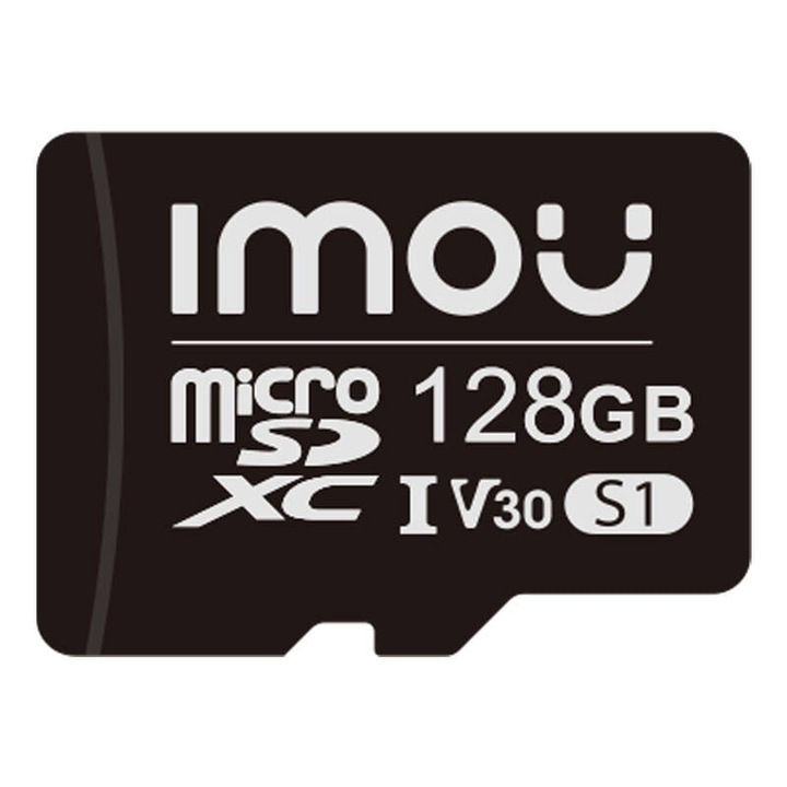 microSD карта памет, IMOU, 128 GB, UHS-I, SDHC, 10/U3/V30, 95/38, Черен