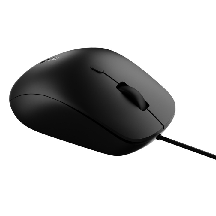 Мишка Жична оптична мишка RAPOO N500 Silent, Безшумна, Черна RAPOO-12239