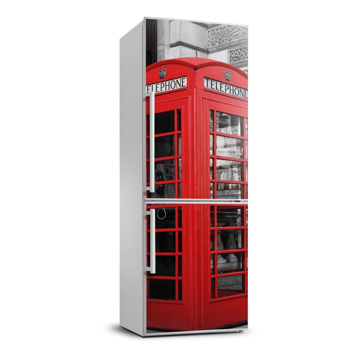 Stickere decorative. Tulup. autocolant pentru frigider. cabina telefonica. Roz. 70 cm x 190 cm. 010120180030000009046