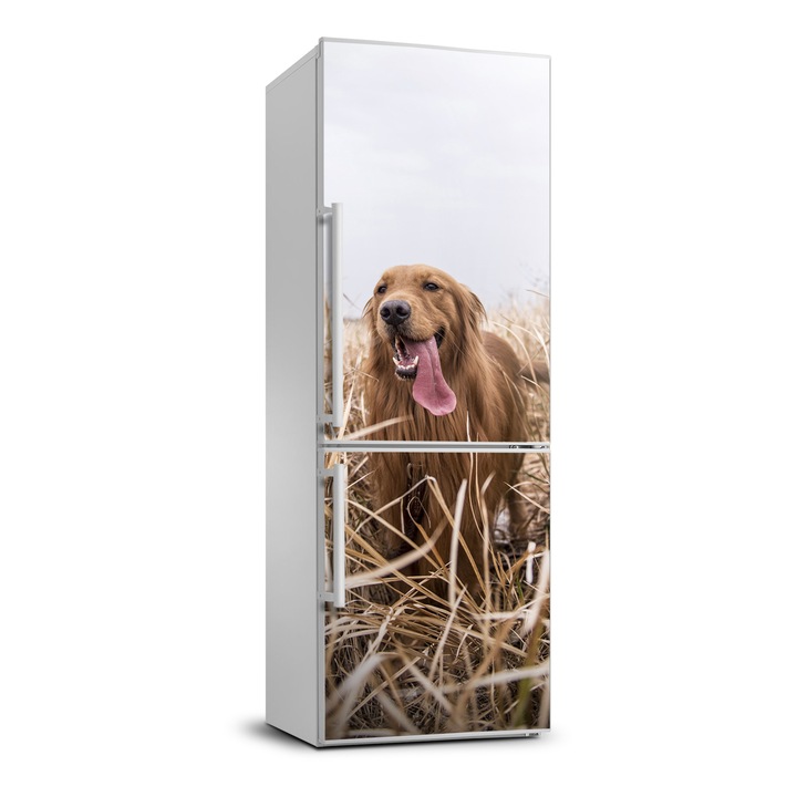 Stickere decorative. Tulup. autocolant pentru frigider. labrador. Albastru. 60 cm x 180 cm. 010120180020000008570