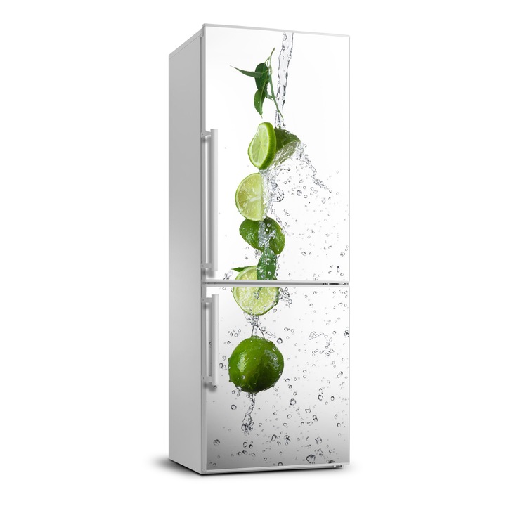 Stickere decorative. Tulup. autocolant pentru frigider. lamai. Verde. 60 cm x 180 cm. 010120180020000001663