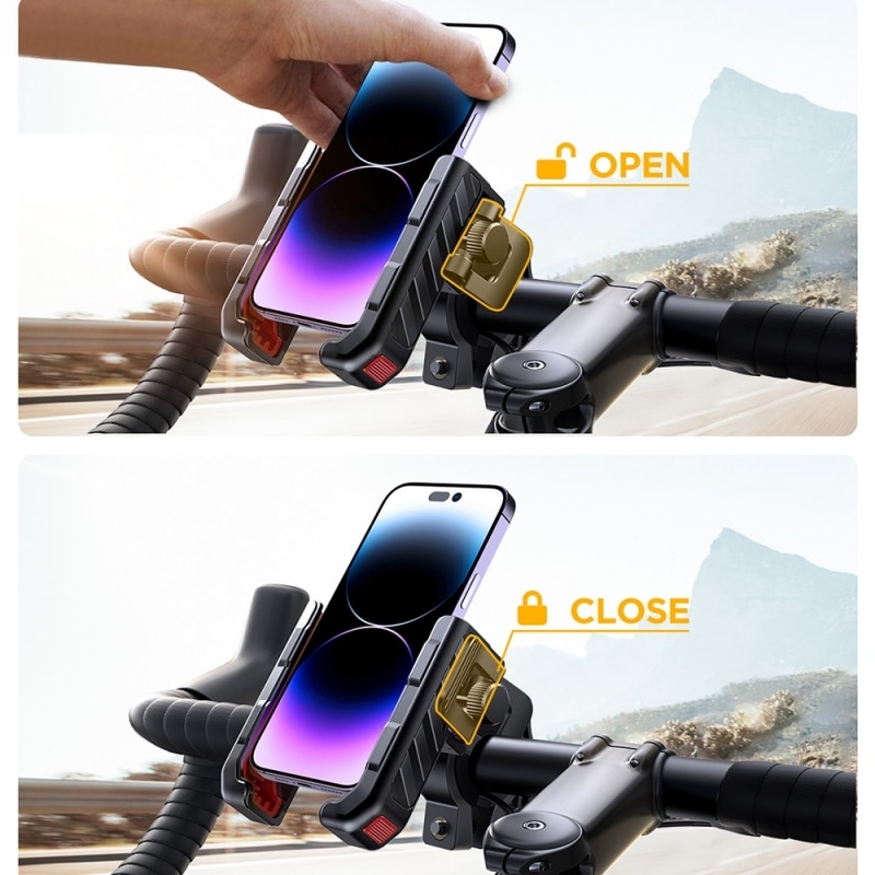 Suport de Telefon pentru Bicicleta - JoyRoom (JR-ZS266) - Black