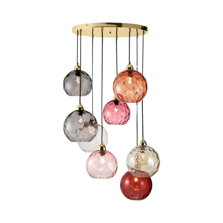 Lustra Ilaria XL, sticla, 103x45x45 cm