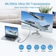 Хъб USB Type-C 7 в 2, Axeloni ®, мултипорт 2 x USB 2.0, 1 x USB 3.0 5Gbps, HDMI 4K 30Hz, четец на карти TD и SD карта, USB Type-C PD 100W, сив