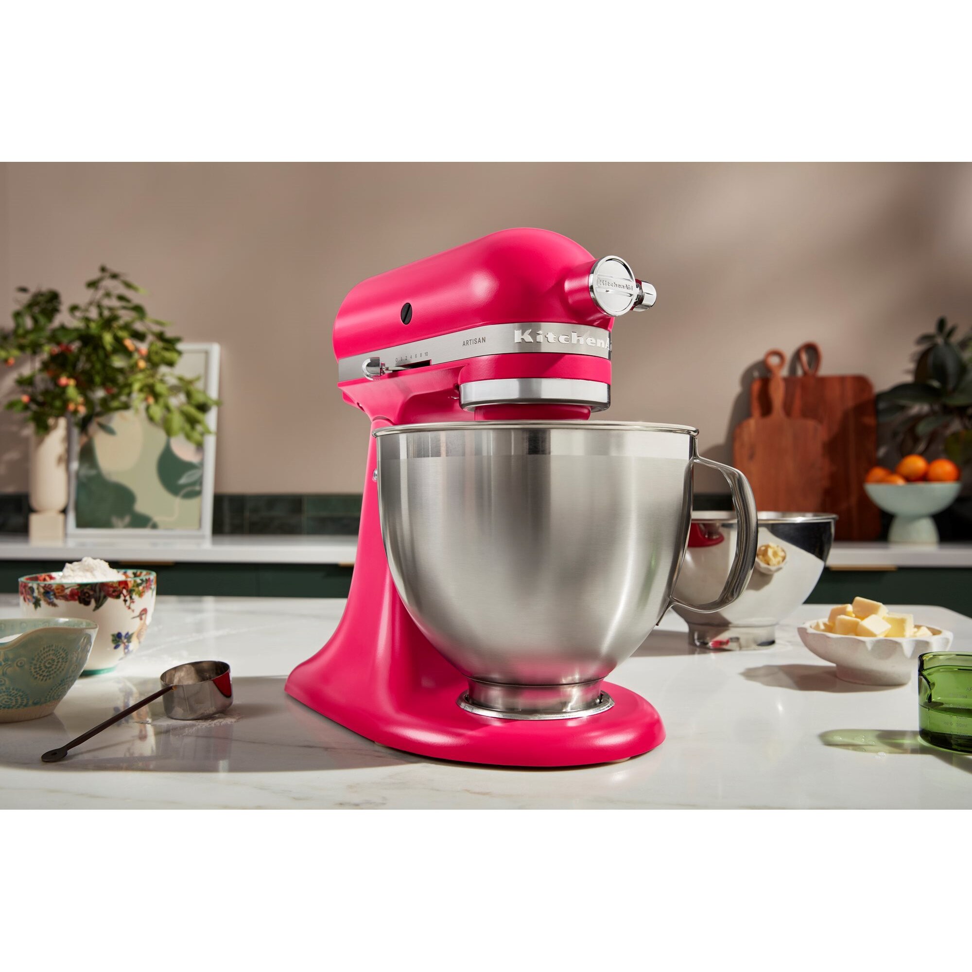 220 Volt KitchenAid 5KSM175PSEMY Artisan Stand Mixer - Majestic