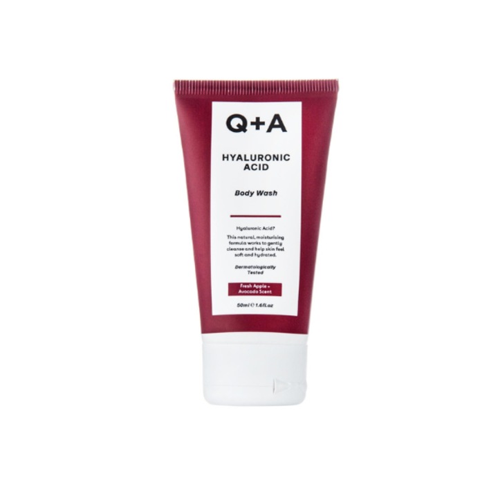 Hidratáló testápoló gél hialuronsavval, Q+A, 50 ml