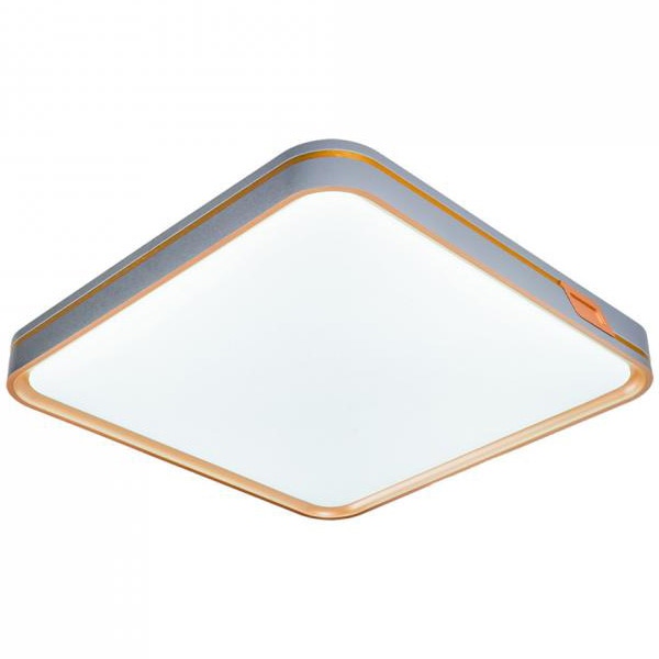 Plafoniera LED Lightex Marshall 725RL0000630, cu telecomanda, 72W, 5040 lm, lumina reglabila (3000-6500K), IP20, 490x490mm, Clasa energetica G