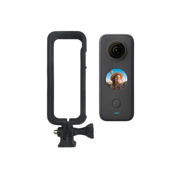 Rama de Protectie (Sistemul de Prindere) pentru Insta 360 One X2, Carcasa Negru