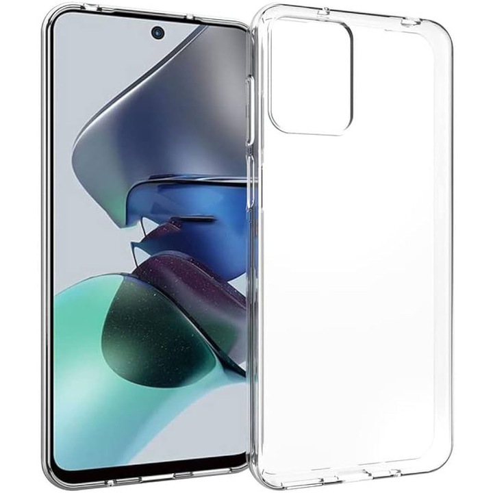 Husa telefon, Pentru Motorola Moto G13 / G23 / G53, Transparent