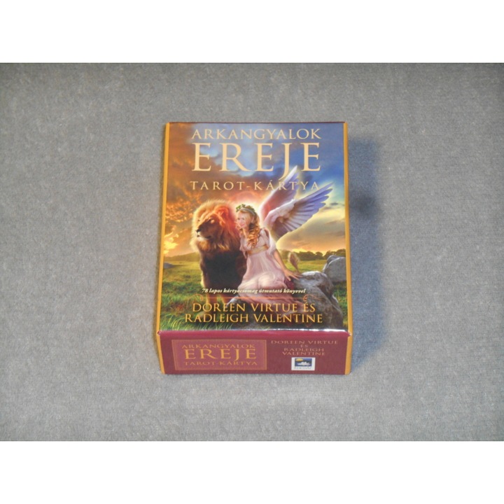 Arkangyalok ereje tarot kártya - 78 lapos kártyacsomag + útmutató könyv Doreen Virtue, Radleigh V