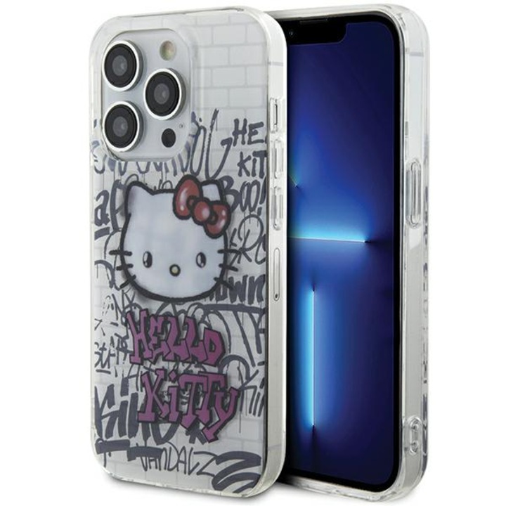 Кейс Hello Kitty за iPhone 14 Pro Max, 6.7", Бял