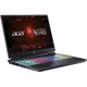 Laptop Gaming Acer Nitro 16 AN16-41 cu procesor AMD Ryzen™ 7 7735HS pana la 4.75 GHz, 16", WUXGA, IPS, 165Hz, 16GB, 512GB SSD, NVIDIA® GeForce RTX™ 4050 6GB GDDR6, NO OS, Black