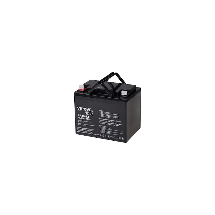 Acumulator gel stationar 12 V, 33 Ah, 194x132.2x172 mm