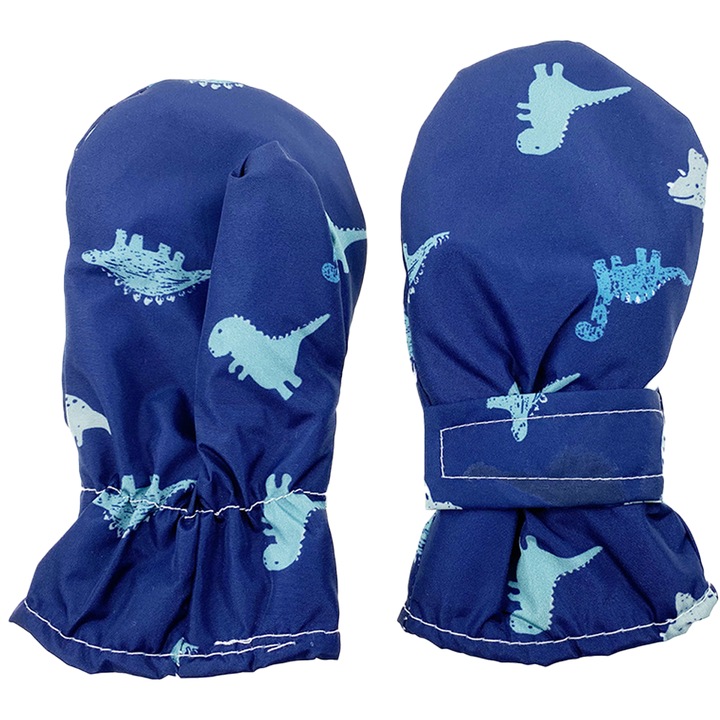 Síkesztyű gyerekeknek, QttvbTna, vízálló, állítható, kék