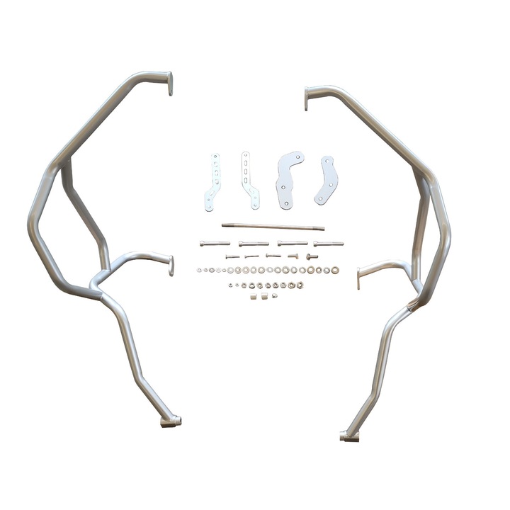 Bare protectie motor CRASH BARS HEED Honda XL 750 Transalp (2023 - 2024) - superioara, argintiu