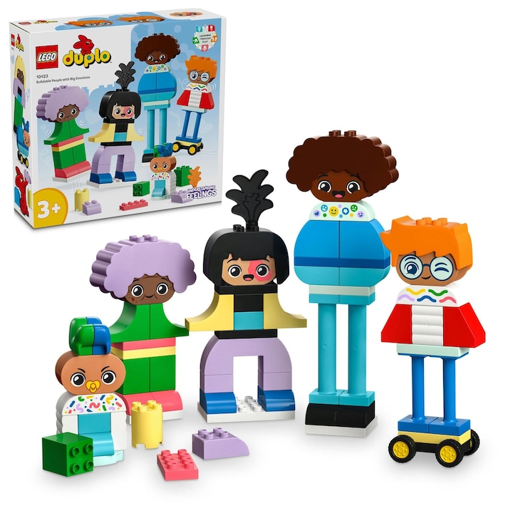 LEGO® DUPLO® - Buildable people with big emotions 10423, 71 части