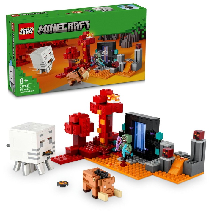 LEGO® Minecraft® - Засада в долния портал 21255, 352 части