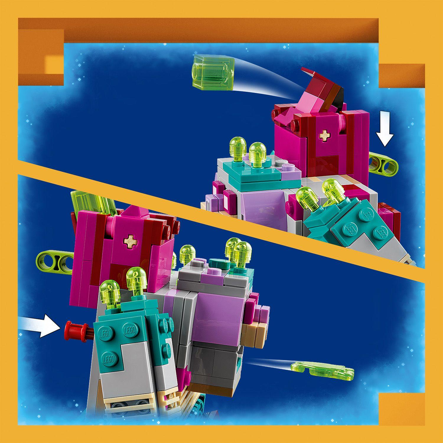 LEGO® Minecraft® - Confruntarea devoratorului 21257, 420 piese