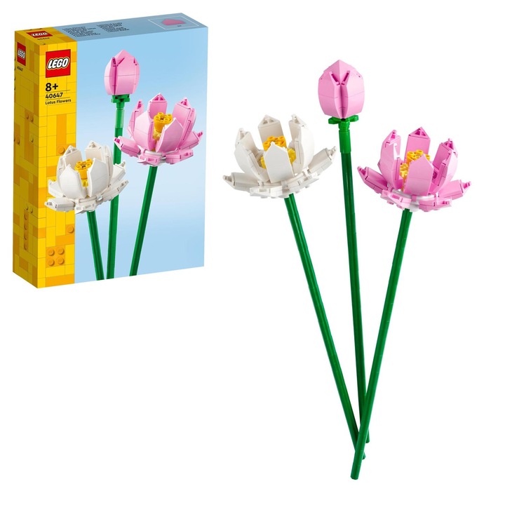 LEGO® Flowers 40647 Lótuszvirágok