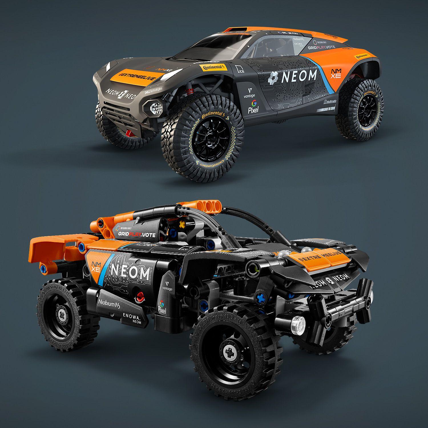LEGO® Technic - Neom Mclaren extreme e race car 42166, 252 piese