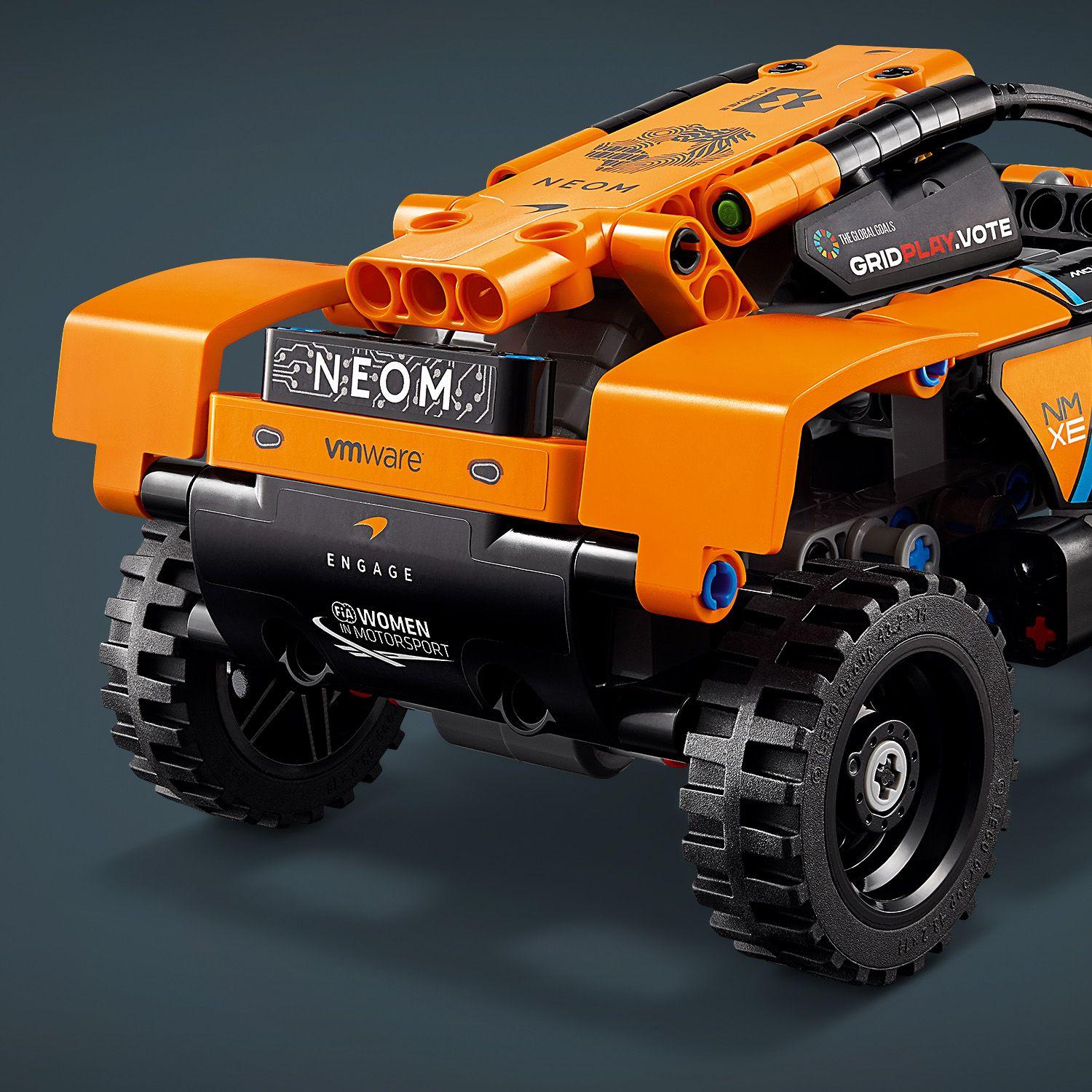 LEGO® Technic - Neom Mclaren extreme e race car 42166, 252 piese