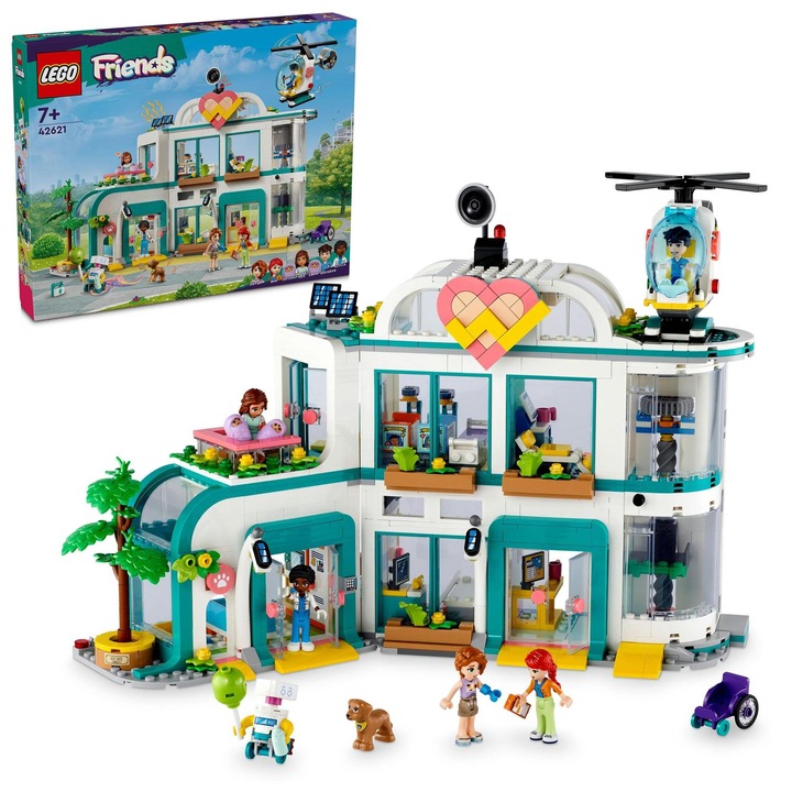 LEGO® Friends - Spitalul orasului Heartlake 42621, 1045 piese
