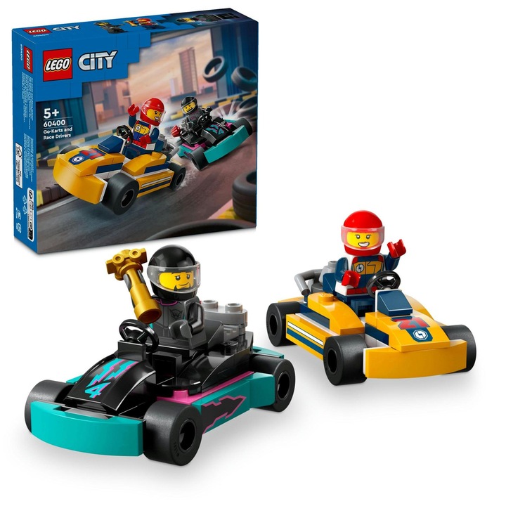 LEGO® City - Картинг и състезатели 60400, 99 части
