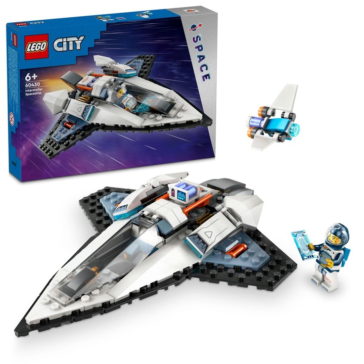 LEGO® City - Nava spatiala interstelara 60430, 240 piese
